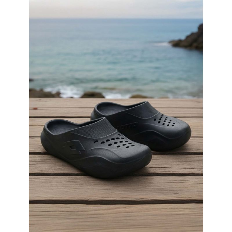 LOTTO Recupero Black Clogs For Men (UK 6)