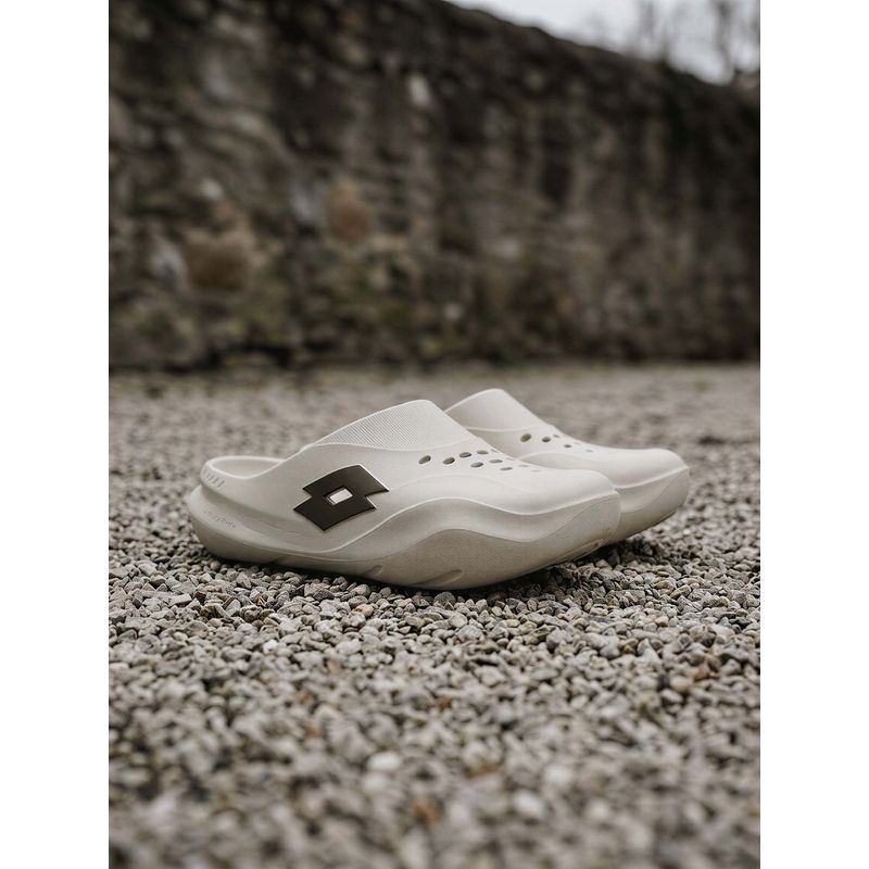 LOTTO Recupero Block Beige Clogs For Men (UK 6)