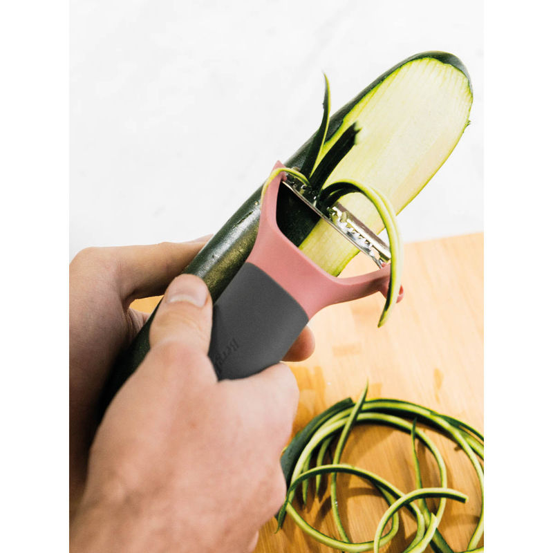 BergHOFF Leo 5" Stainless Steel Julienne Peeler, Pink Buy BergHOFF Leo