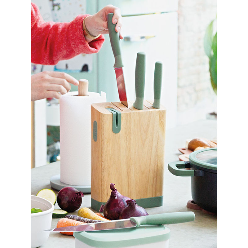 BergHOFF Leo Forest 6pc Knife Block Set, Green Buy BergHOFF Leo