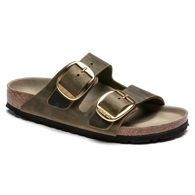 Buy Birkenstock Arizona Big Buckle Oiled Leather Narrow Women