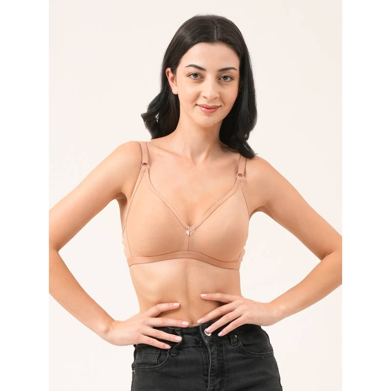 Da Intimo Womens Comfortable Full Coverage Bra (34D)