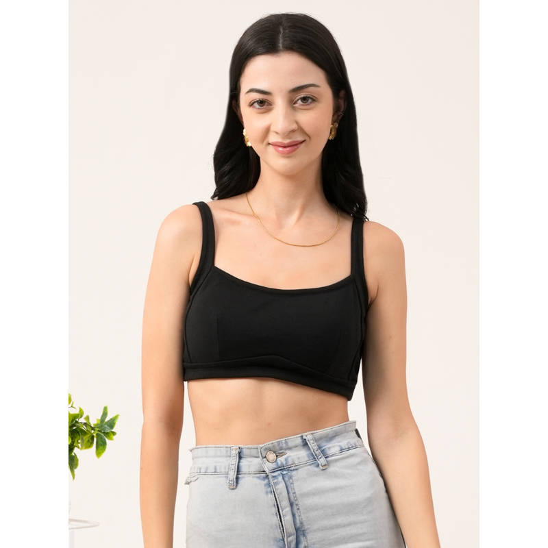 Da Intimo The Di-011 Black Full Coverage Bra (34B)