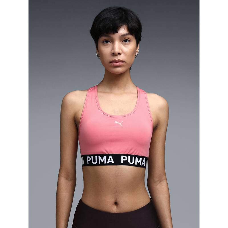 Puma Pink 4Keeps Elastic Women's Training Bra (M)