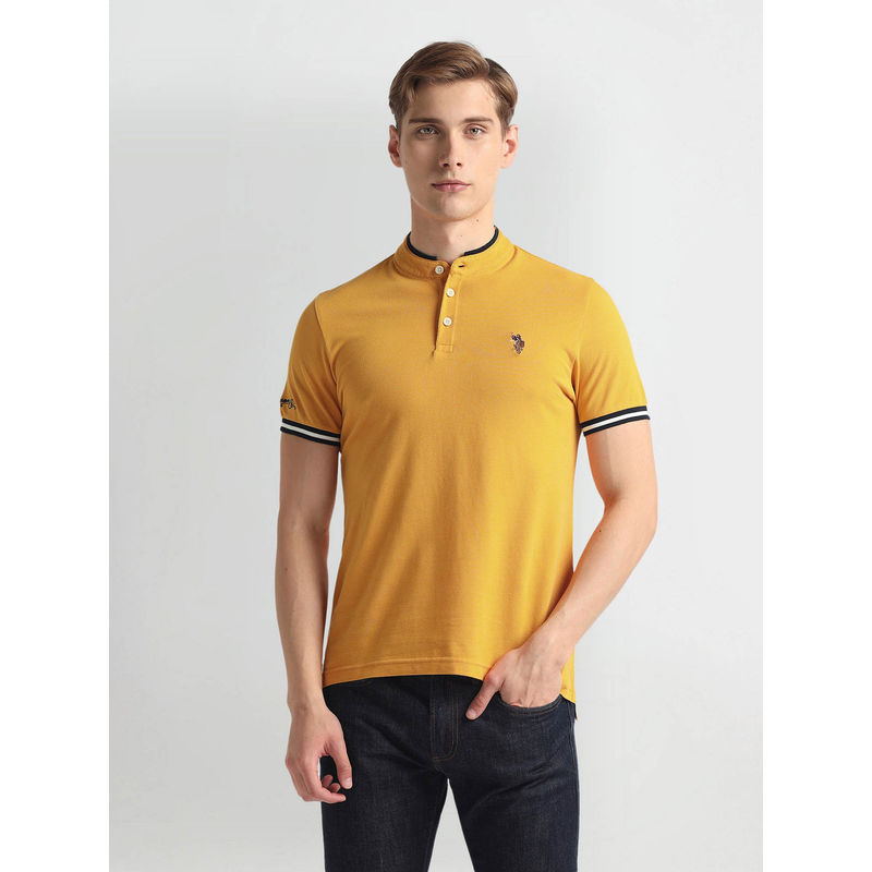 U.S. ASSN. Solid Muscle Fit T-Shirt (S)