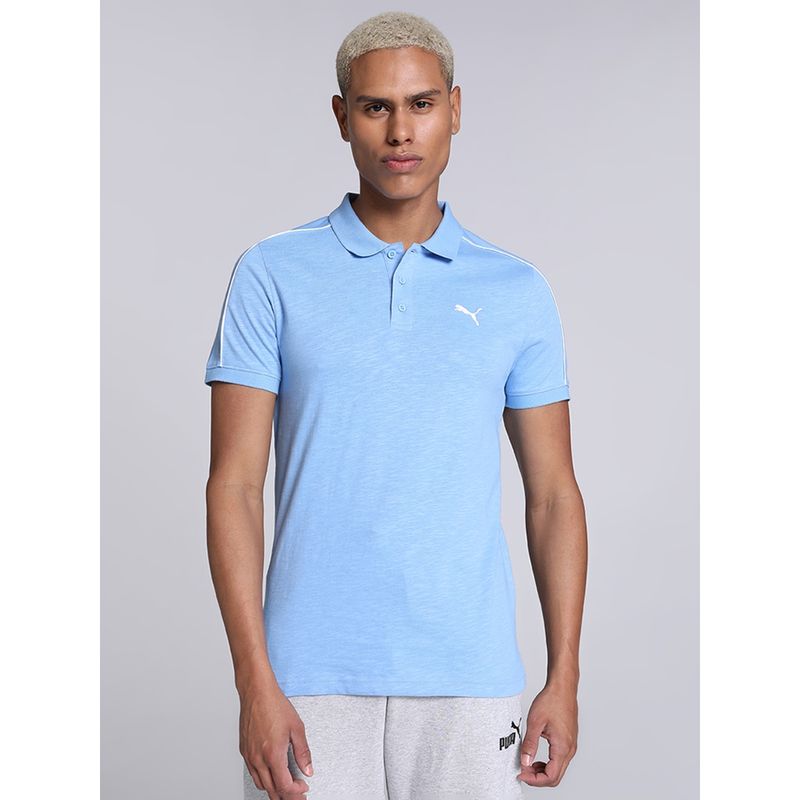 Puma Slub Mens Blue T-Shirt (S)