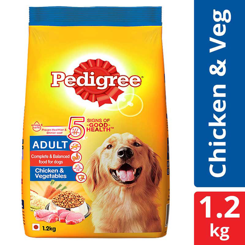 Pedigree Adult Dry Dog Food Food, Chicken   Vegetables
