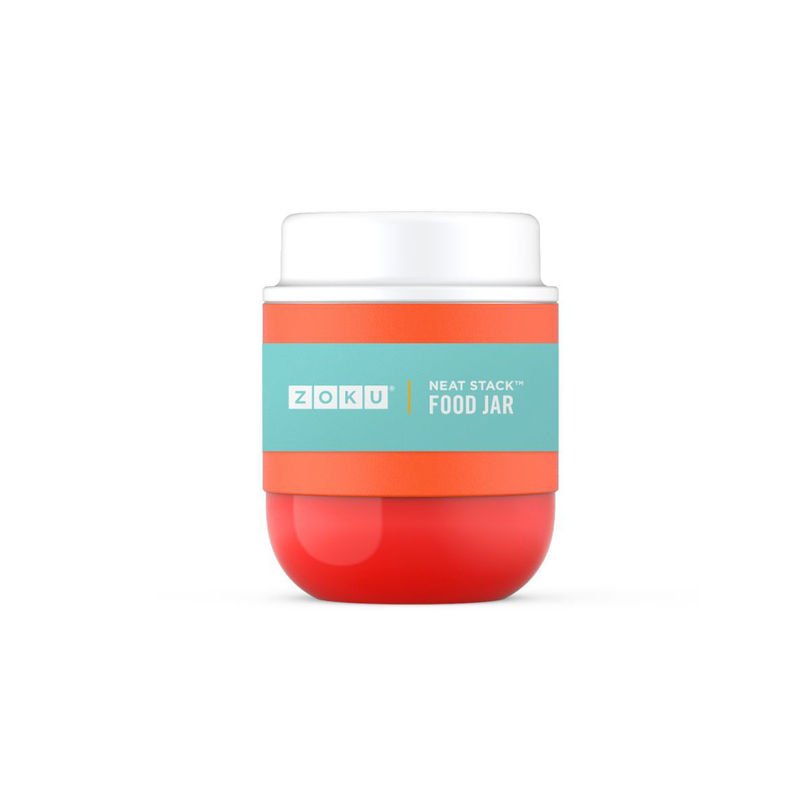 Buy Zoku Stainless Steel Food Jar Orange Online