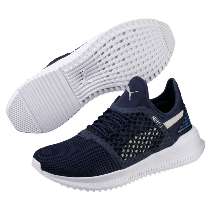 Buy Puma Avid Netfit Unisex Navy Blue Sneakers 9 Online