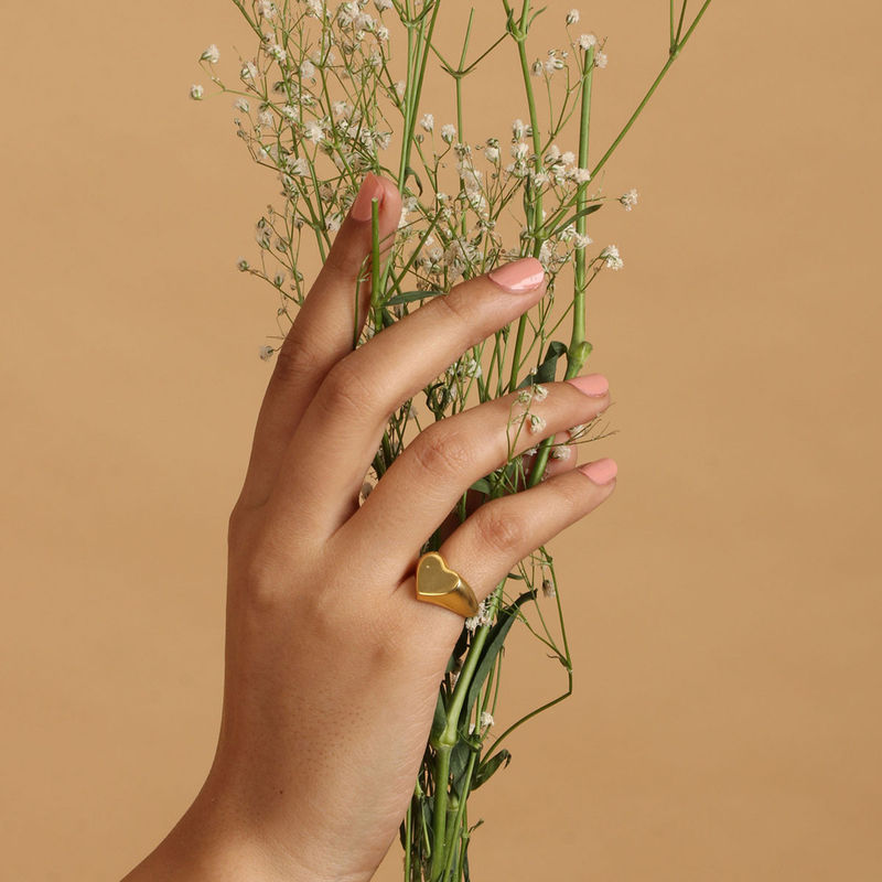 Avior Jewels Heart Signet Ring (4)