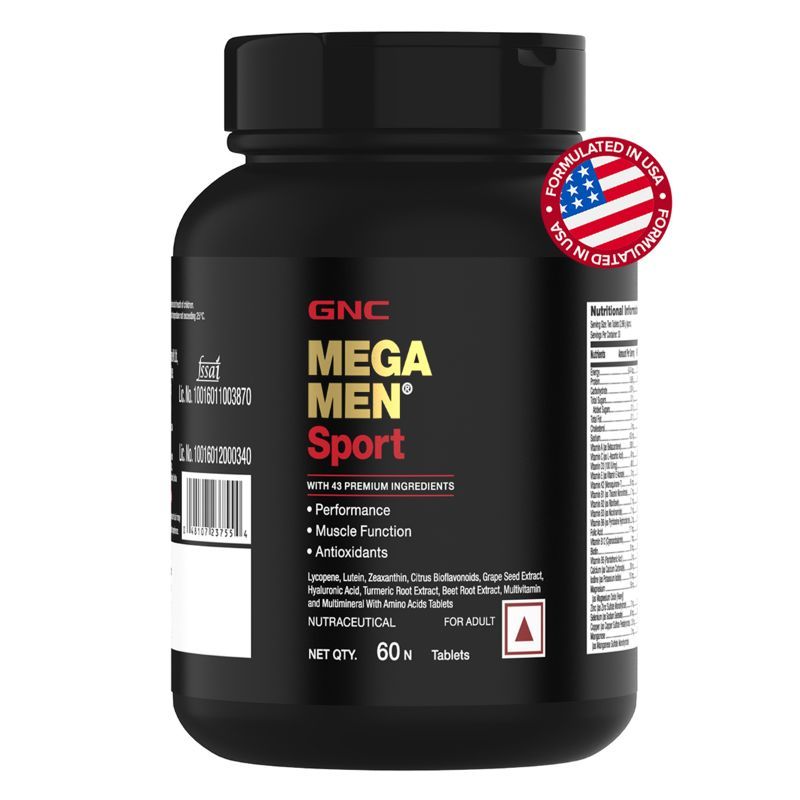 GNC Mega Men Sport Multivitamin For Men Buy GNC Mega Men Sport