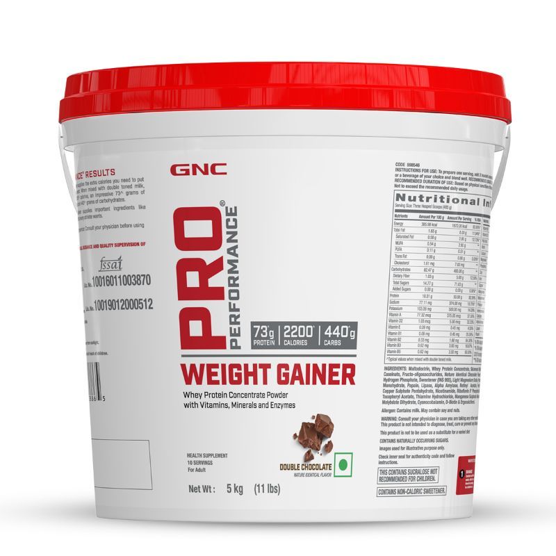 GNC Pro Performance Weight Gainer- Double Chocolate