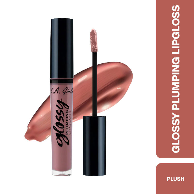 L.A. Girl Glossy Plumping Lip Gloss - Plush