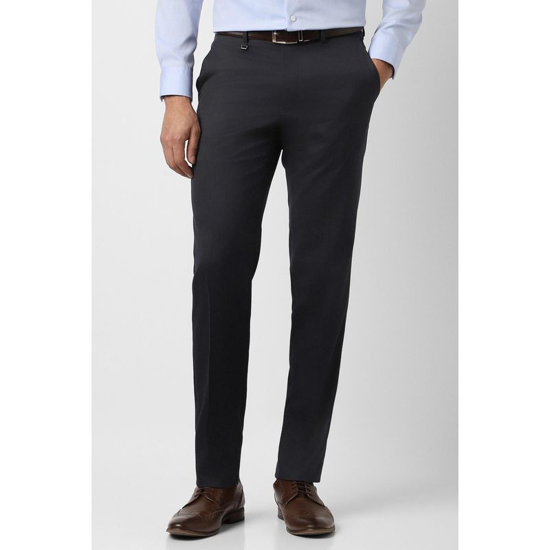 Van Heusen Navy Blue Formal Trousers (30)