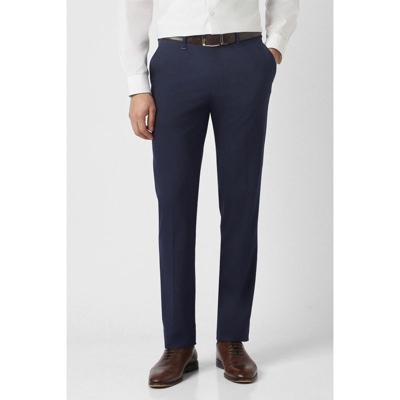 Van Heusen Navy Blue Formal Trousers (30)
