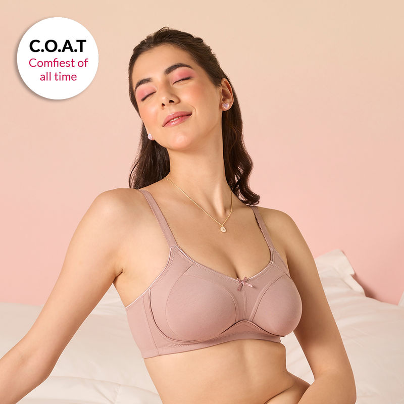 Lola and Mae C.O.A.T Super Support M-Frame Bra - Nude LMB1006 (32D)