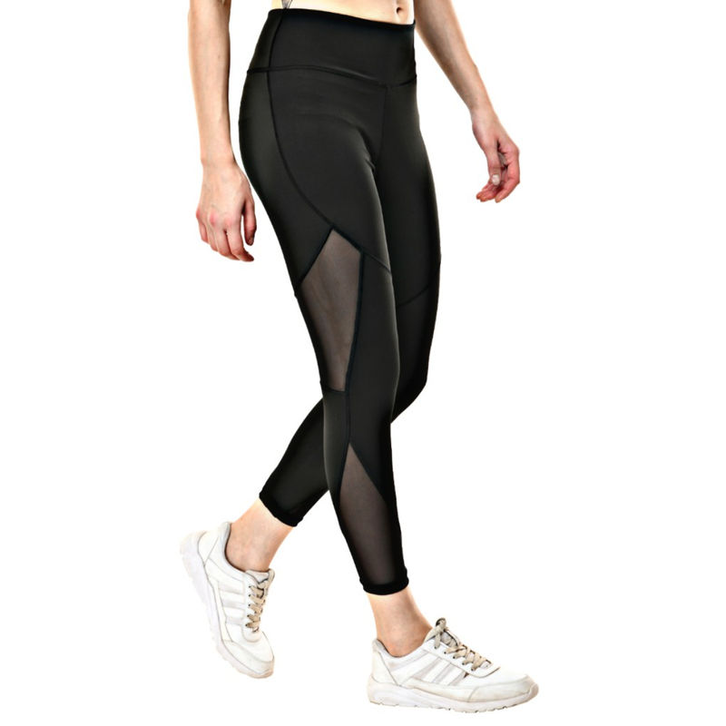 Body Smith Active High Rise Leggings - UAT Charcoal Black (XL)