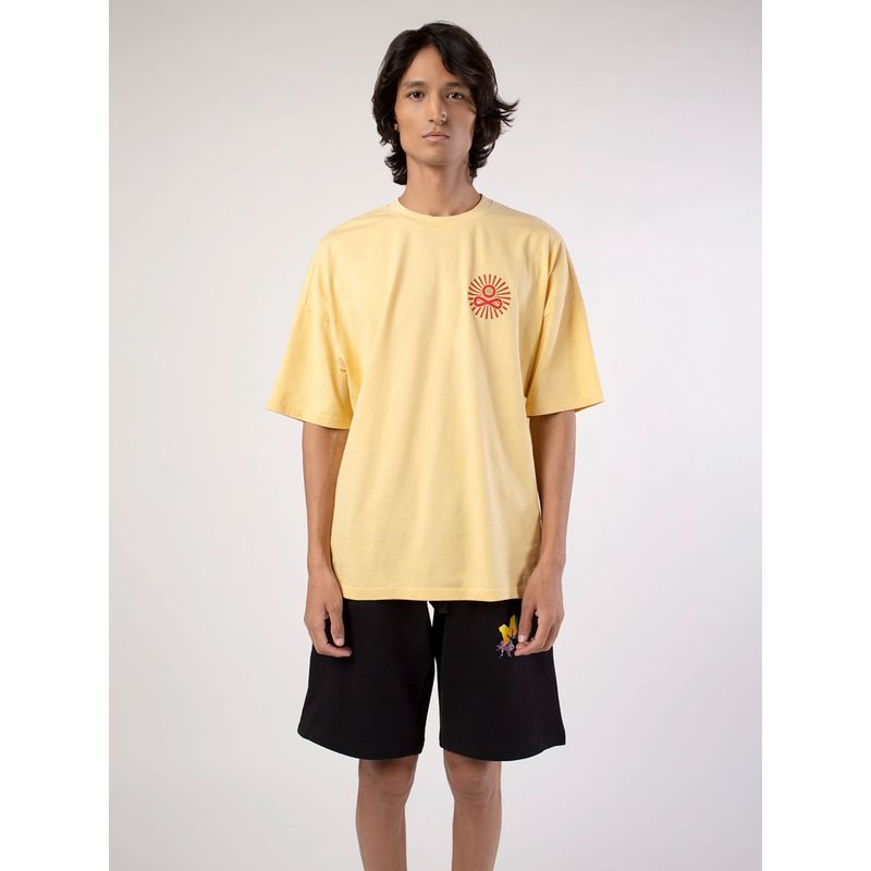 WOODLAND Men's Yellow T-Shirt (L)