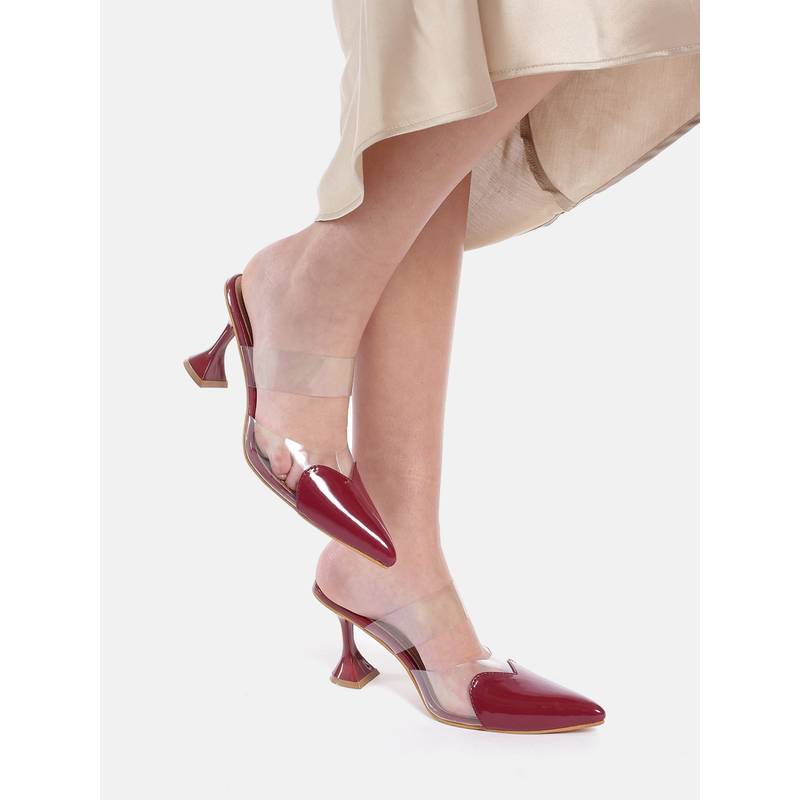 Zori World AMOR - CHERRY HEART TOED HEELS (EURO 35)