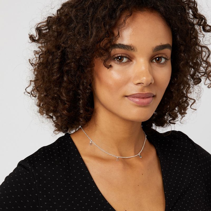 Buy Accessorize London Women's Discy Chain Pendant Necklace Online