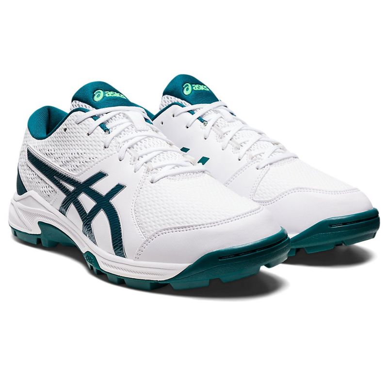 Buy ASICS Gelpeake 2 White Unisex Standard Width Cricket Shoes Online