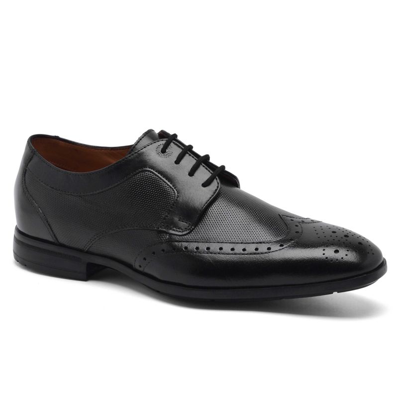 Ruosh Men Footwear Work Lace Up Formal Black (UK 9)