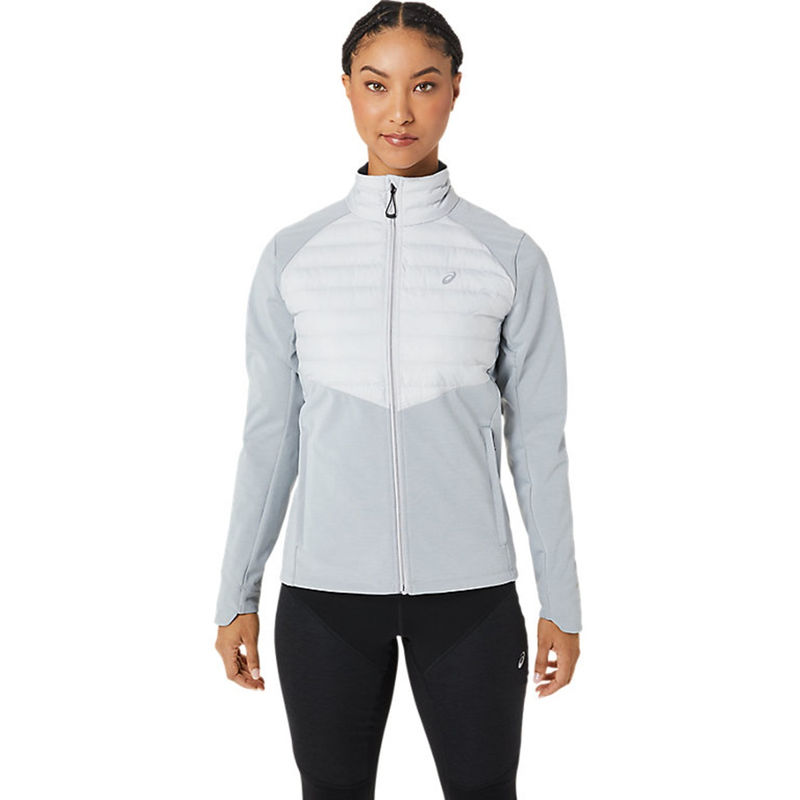 Asics Winter Run Grey Womens Jackets (L)