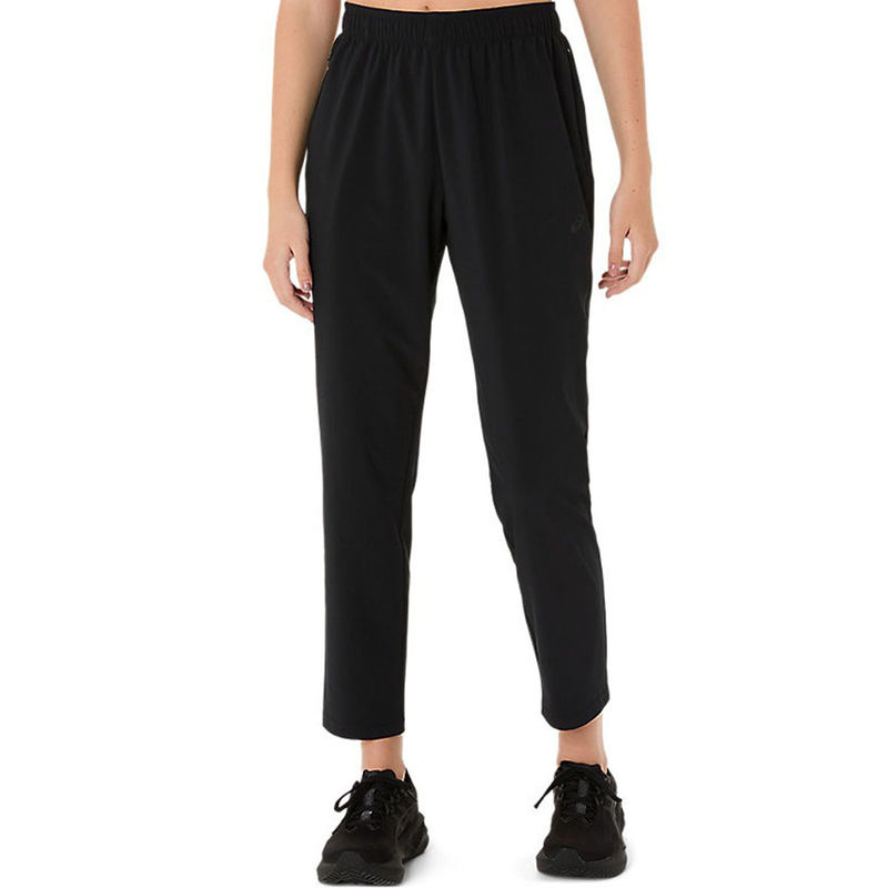 ASICS Womens Black Core Stretch Woven Track Pant (M)