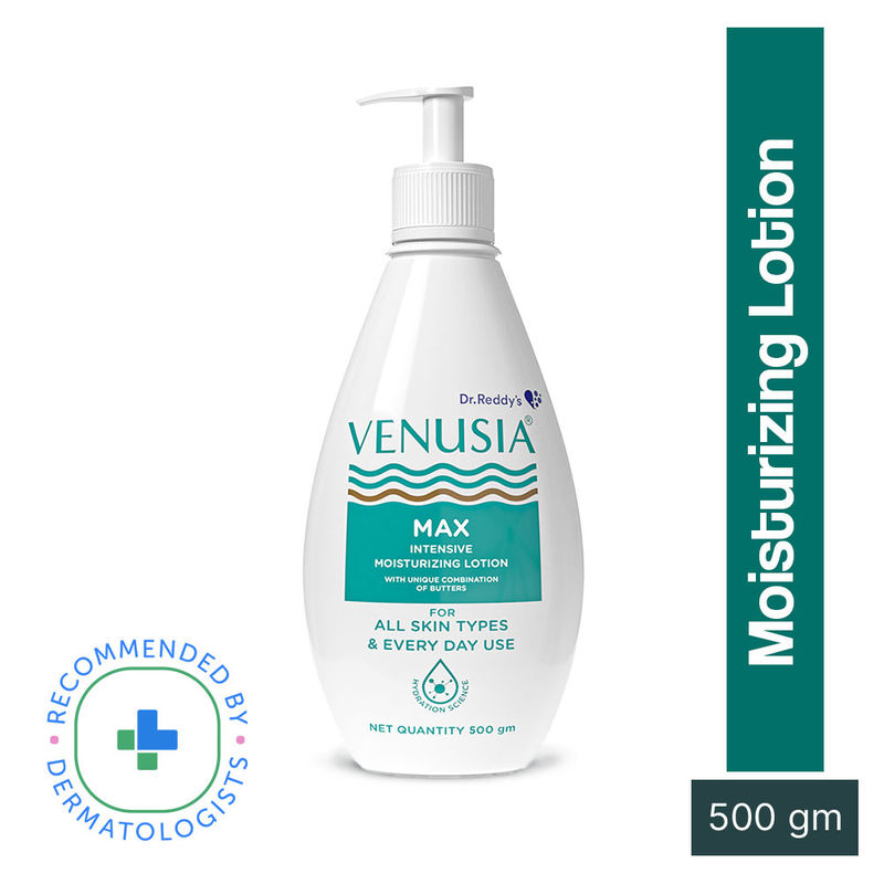 Venusia Max Moisturiser Lotion For Dry Skin Contains Shea Butter