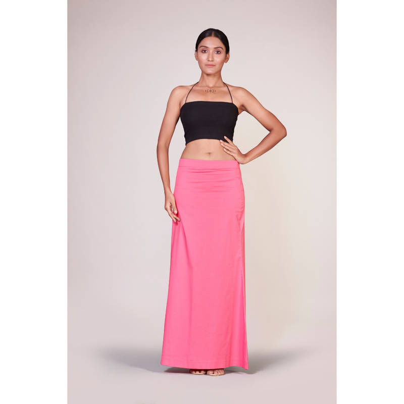 I AM BY DOLLYJAIN Rose Cotton Lycra D Coat Simple (L)