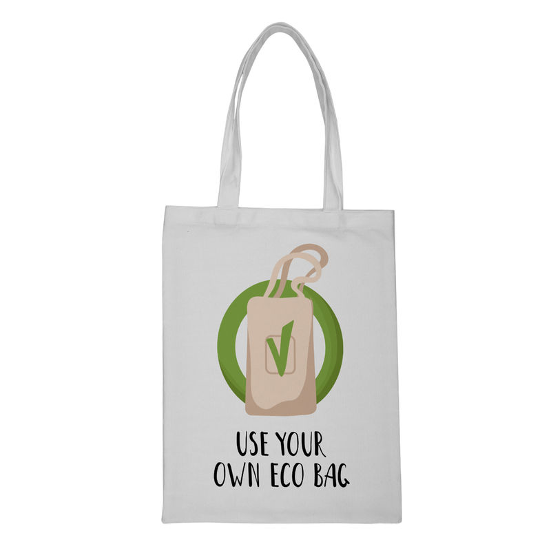 Crazy Corner Go Green Print Tote Bag: Buy Crazy Corner Go Green Print Tote  Bag Online at Best Price in India