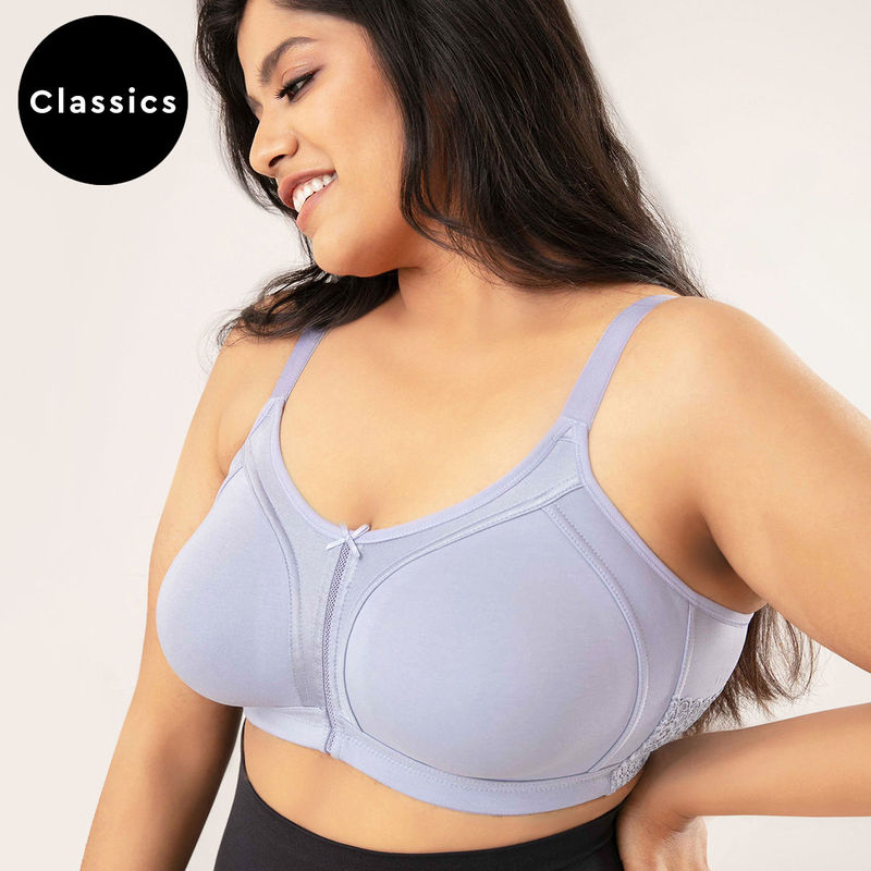 Nykd by Nykaa Support Me Pretty Bra - Blue NYB101 (38C)