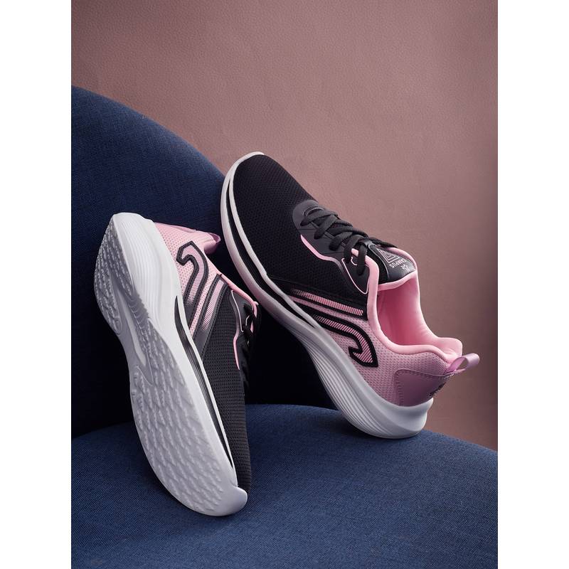 Campus Miss Cr Black Women Running Shoes (UK 4)