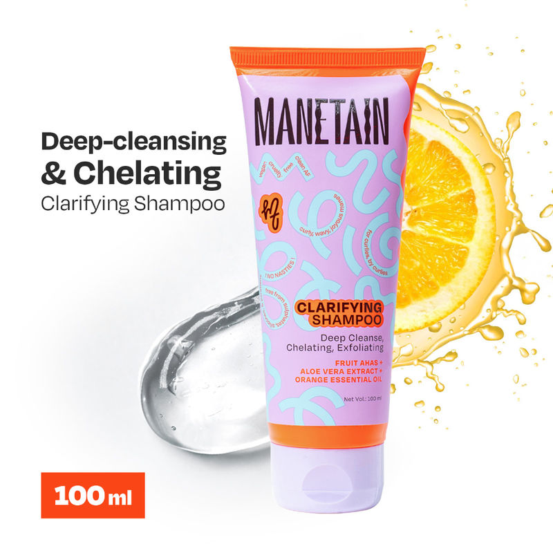 Manetain Clarifying Shampoo - Sulphate & Paraben Free Safe For All Hair Types