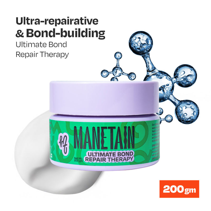 Manetain Ultimate Bond Repair Therapy - Hydrates, Strengthens & Restores Damaged Hair