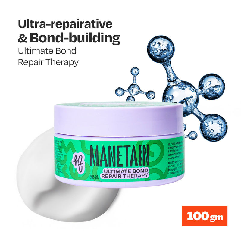 Manetain Ultimate Bond Repair Therapy - Hydrates, Strengthens & Restores Damaged Hair