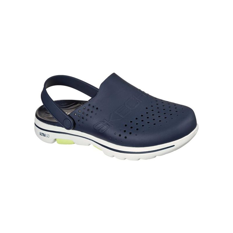 Buy SKECHERS Go Walk Unmatched Navy Go Walk Clogs Online
