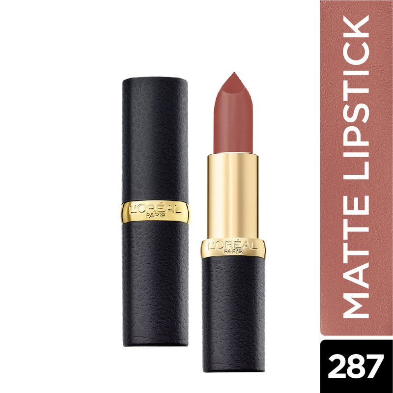 Loreal Paris Color Riche Moist Matte Lipstick 287 Beige Reveur At