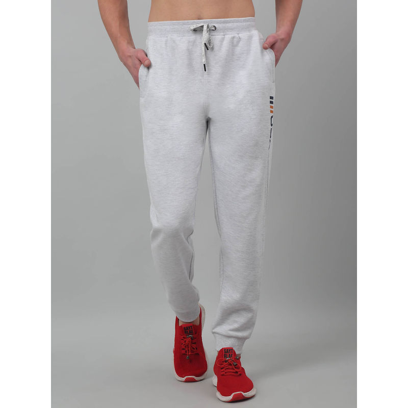 Cantabil Men Grey Solid Track Pant (XL)