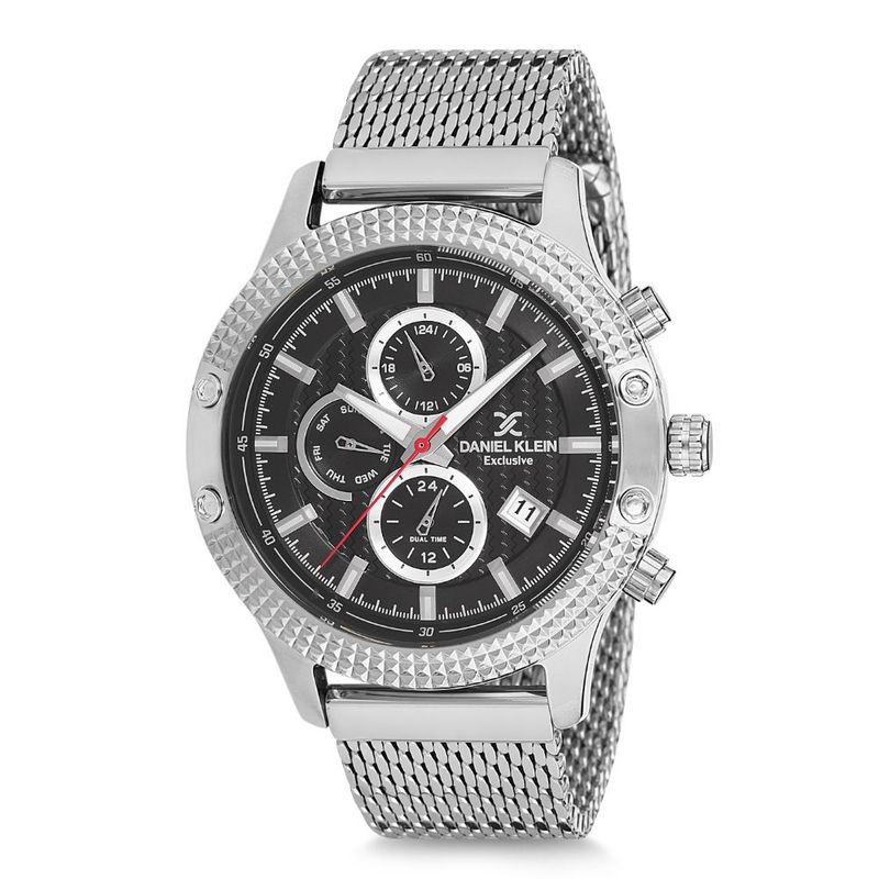 Daniel Klein Exclusive Orange Dial 3 Hands Watch