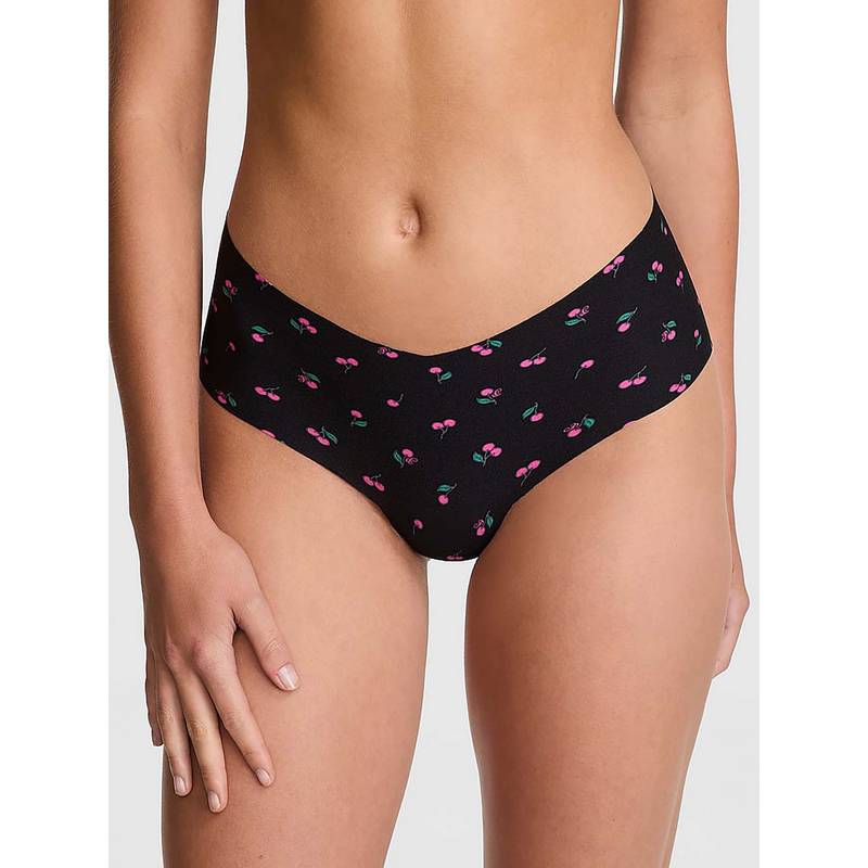 Victoria's Secret Black No-Show Cheeky Panty (XS)