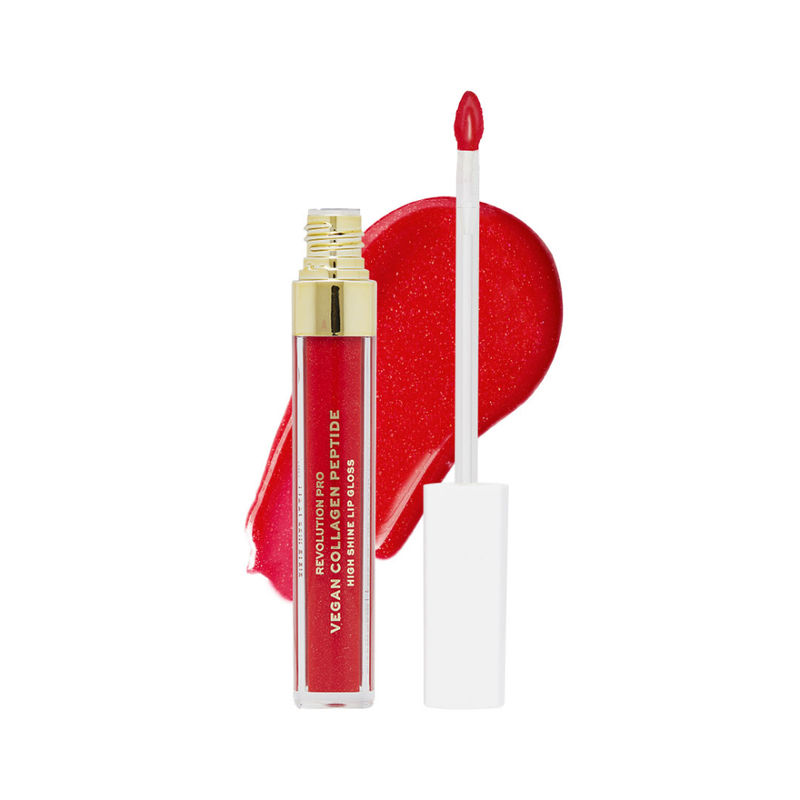 Revolution Pro Vegan Collagen Peptide High Shine Lip Gloss - Cherie