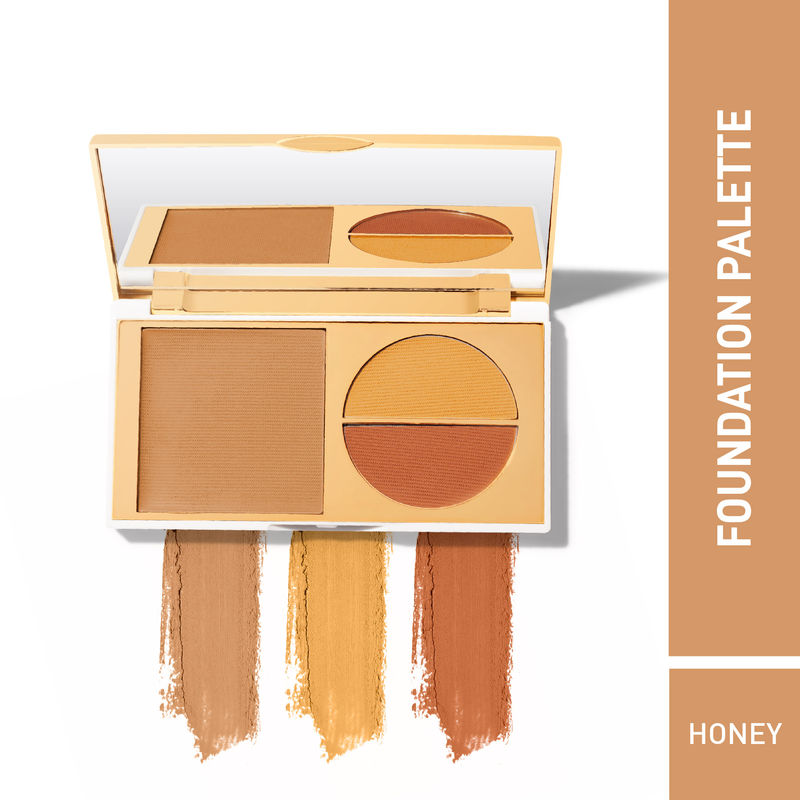 MyGlamm Total Makeover FF Cream Foundation Palette - Honey