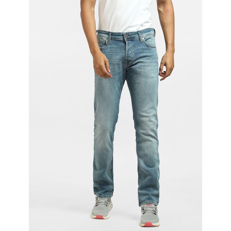 Jack & Jones Light Blue Washed Glenn Slim Jeans -28