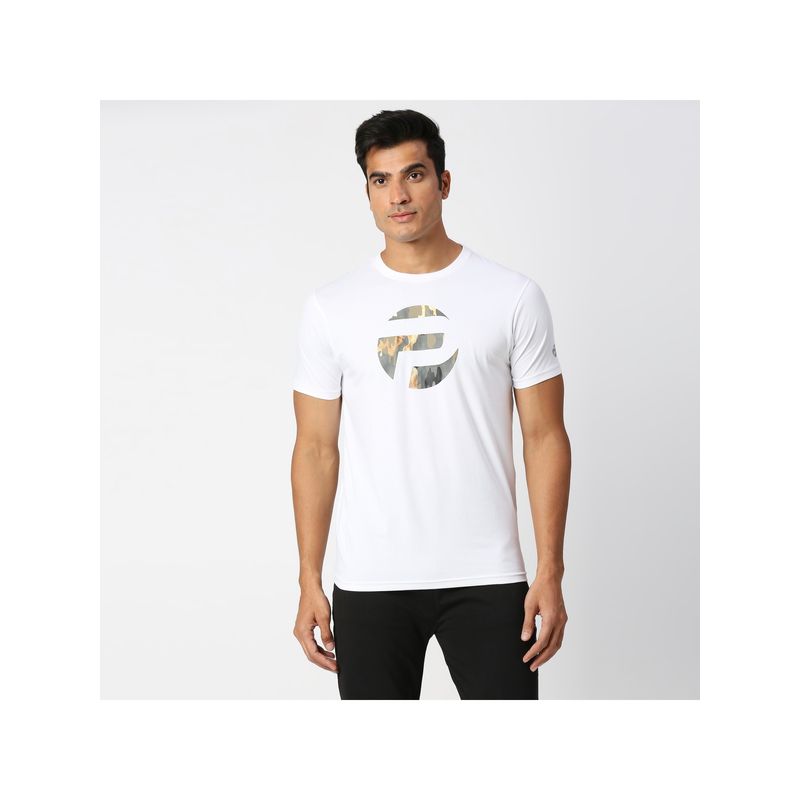 Pepe Jeans Ace Graphic Print White T-Shirt (S)