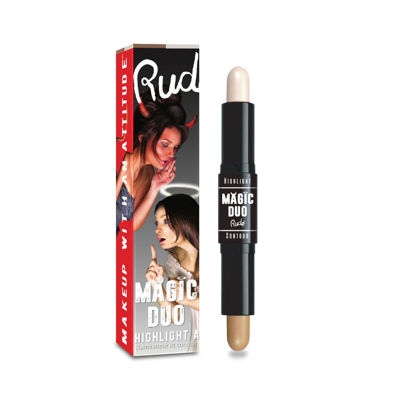 Rude Cosmetics Magic Duo Highlight & Contour - Light