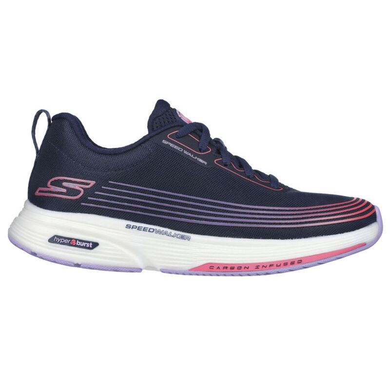 SKECHERS GO WALK SPEED WALKER Navy Blue Walking Shoes (UK 2)
