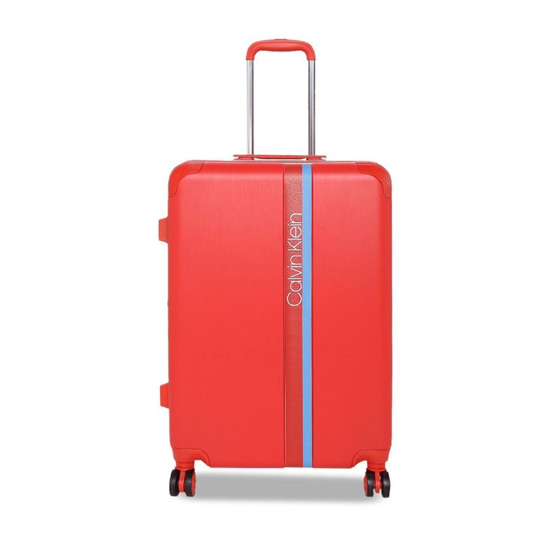 Buy Calvin Klein Avenue Lanes Hard Cabin Cayenne Luggage Trolley (Free