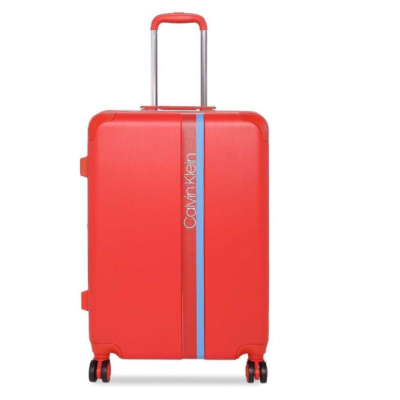 Calvin Klein Avenue Lanes Hard Medium Cayenne Luggage Trolley (M) Buy