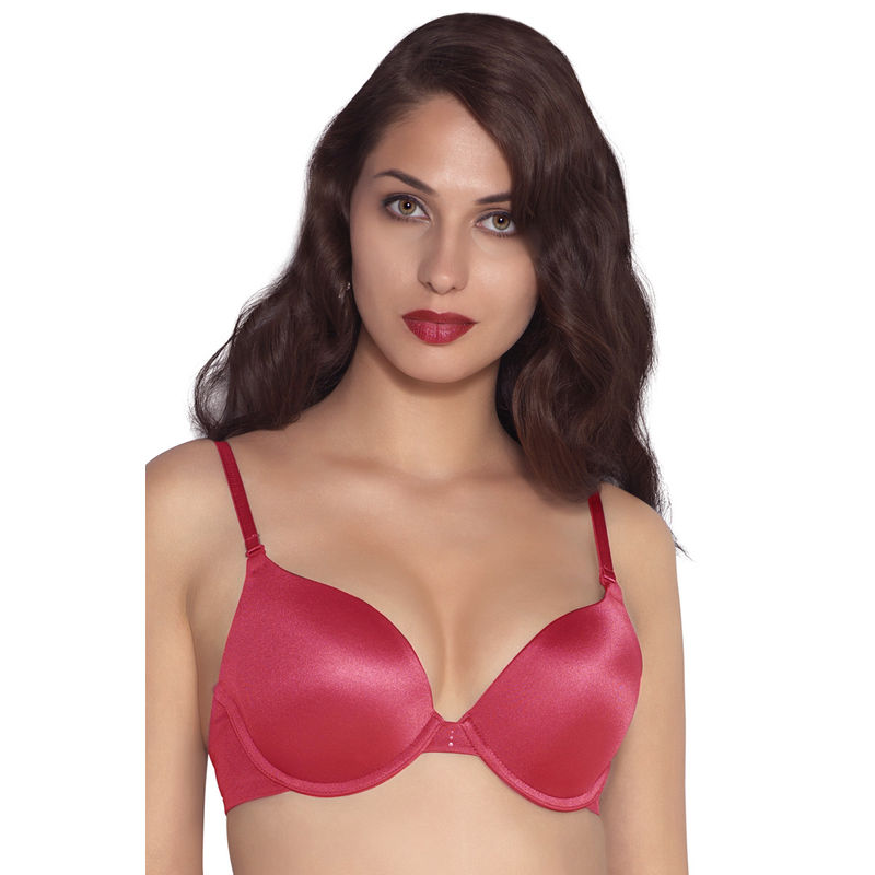 Buy Amante Perfect Lift Padded Wired Push-Up Bra - Pink (36C) Online